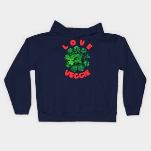 Love Veggie Kids Hoodie